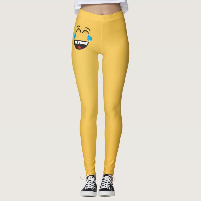 Angesicht mit Tränen der Freude Leggings (Vorderseite)