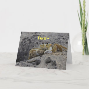 ANGESICHTS DER VERSAGT BEZIEHUNGSKARTE DANKESKARTE