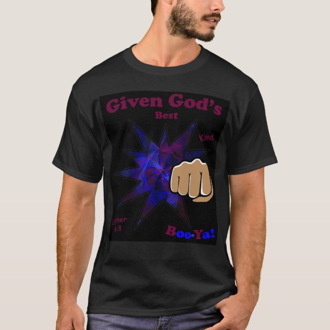 Angesichts des besten gütigen T-Shirts Gottes (Vorderseite)