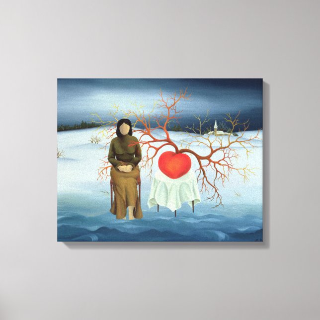 Angesichts meines gesamten Jahres 1997 Leinwanddruck (Vorderseite)