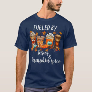 Angespornt durch Kürbisgewürze und Jesus-Kaffee Lo T-Shirt