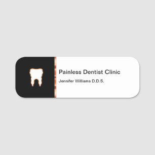 Angestellte des Classy Dentis Namensschild