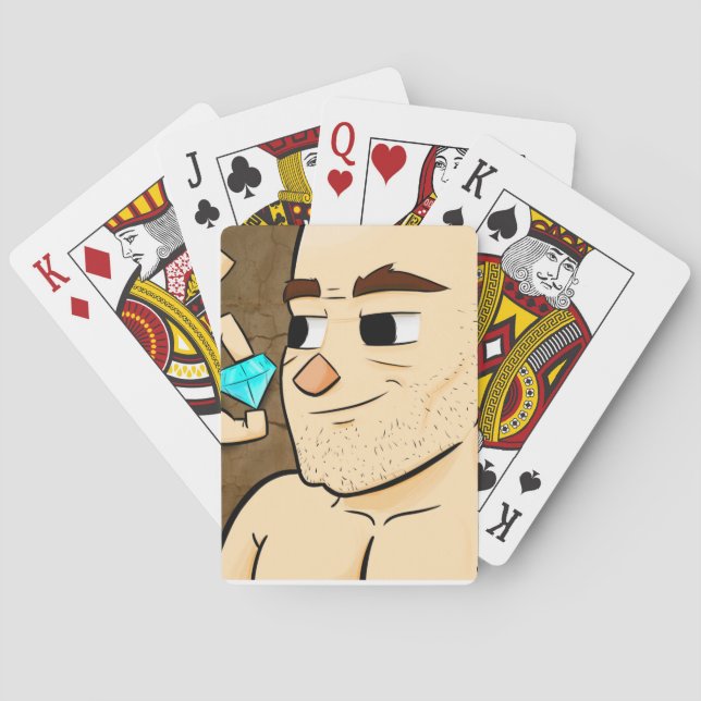 Angestellte Hilfsspielkarten Spielkarten (Rückseite)