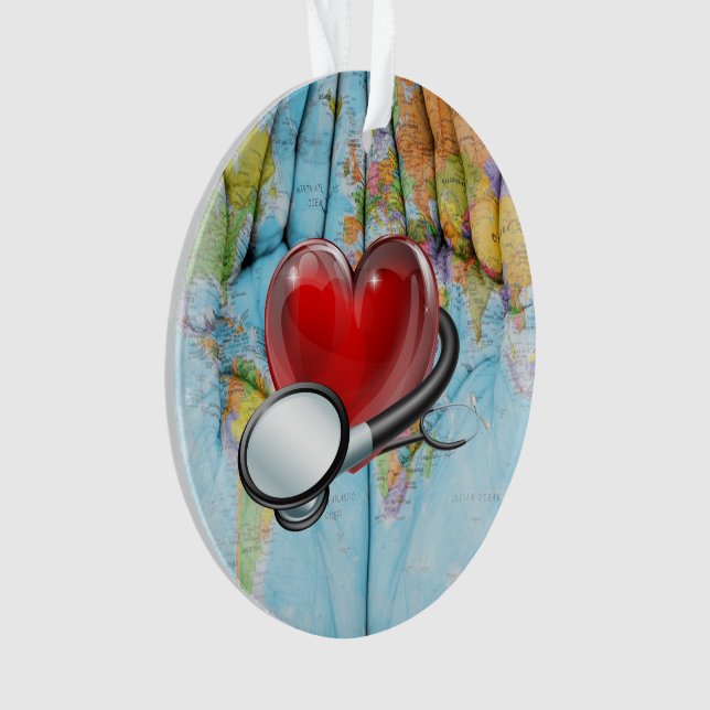 Angestellte im Gesundheitswesen Ornament (Vorderseite)