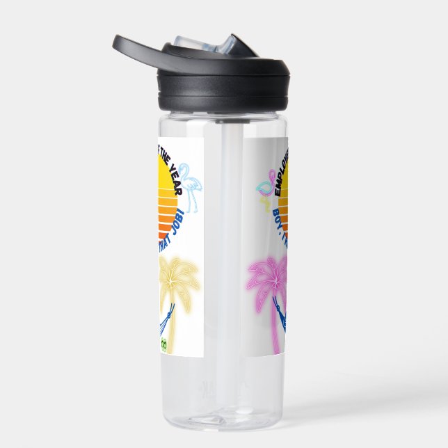 Angestellter des Jahres: Junge ich hasste diesen J Trinkflasche (Rechts)