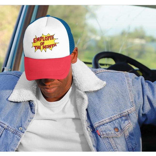 Angestellter des Monats Truckerkappe (Von Creator hochgeladen)
