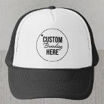 Angestellter oder Swag Schwarz/Weiß des Logos Truckerkappe<br><div class="desc">Benötigen Sie personalisierte,  maßgeschneiderte Hüte für Ihr Unternehmen? Dann ist dieser moderne Logostapler für Sie da! Passen Sie das Standard-Logo mit Ihrem eigenen Firmenlogo an. Ideal für Profis,  Mitarbeiter,  Mitarbeiter und für Ihre Kunden,  die woll haben,  Ihre Marke zu tragen und zu rep.</div>