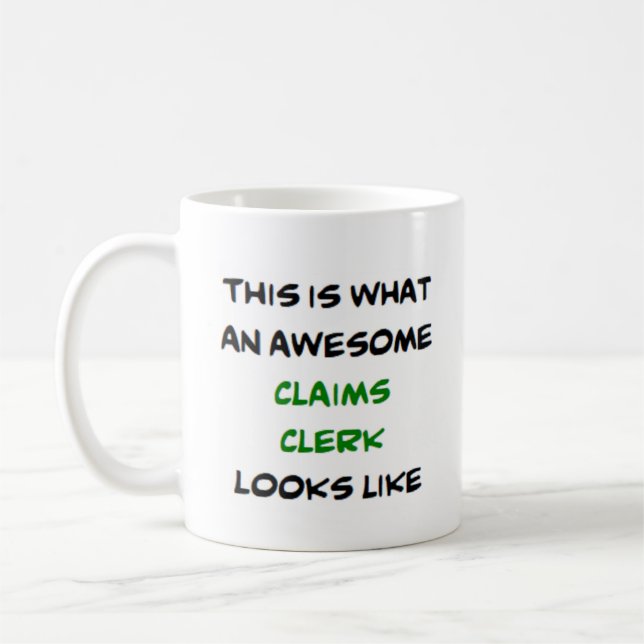 Angestellter, phantastisch kaffeetasse (Links)