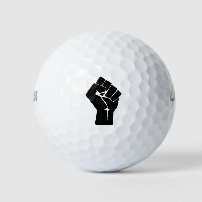 Angestickte geklonte Faust Golfball (Vorderseite)