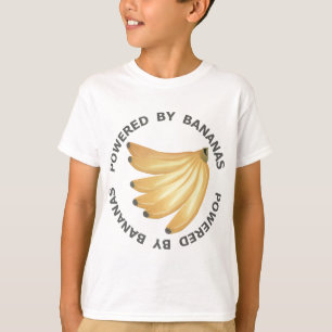 Angetrieben durch Bananen T-Shirt