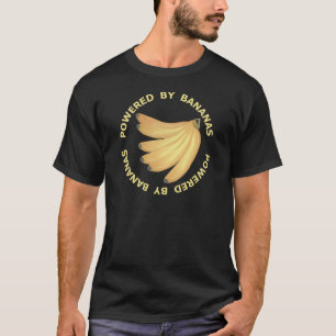 Angetrieben durch Bananen T-Shirt