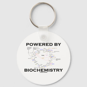 Angetrieben durch Biochemie (Krebs Zyklus) Schlüsselanhänger