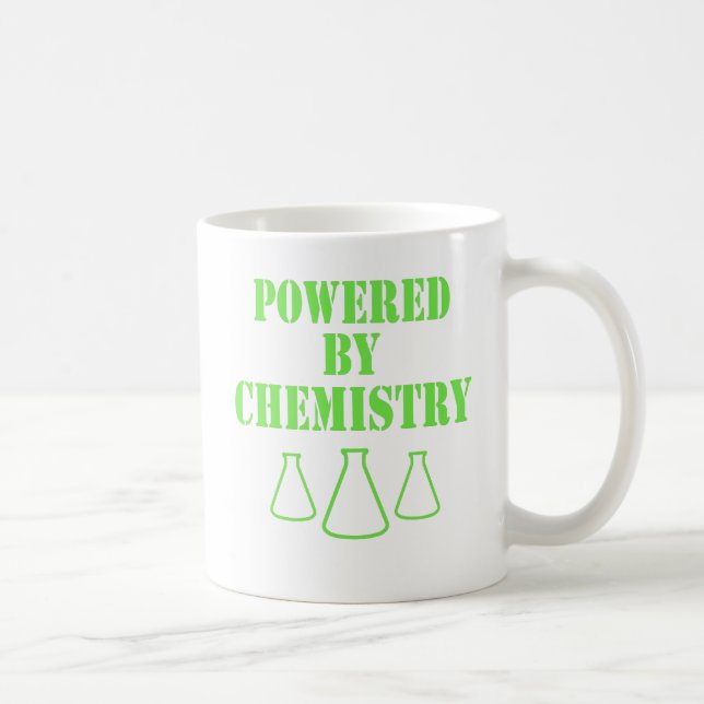 Angetrieben durch Chemie-Tasse Tasse (Rechts)