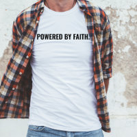 Angetrieben durch den Christlichen T - Shirt des G