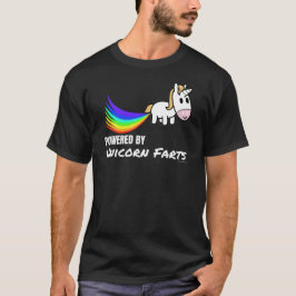 Angetrieben durch Einhorn Furzen vervollkommnen T-Shirt