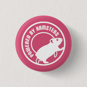 Angetrieben durch Hamster Button
