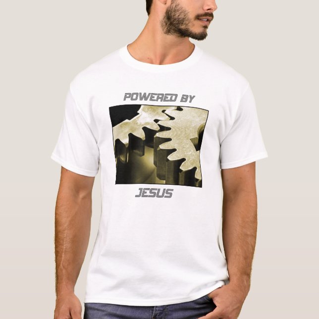 Angetrieben durch Jesus T-Shirt (Vorderseite)