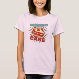Angetrieben durch Kuchen T-Shirt