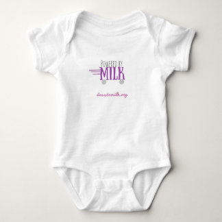 Angetrieben durch Milch Baby Strampler