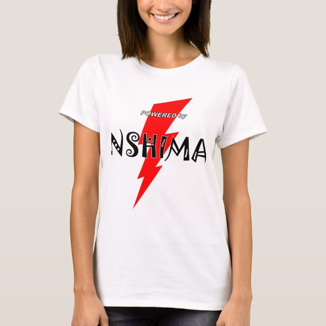 Angetrieben durch Nshima 7 T-Shirt (Vorderseite)