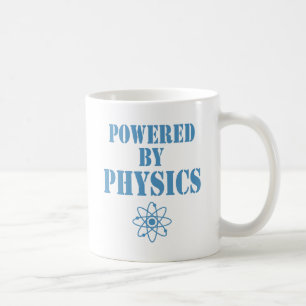 Angetrieben durch Physik Kaffeetasse