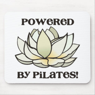 Angetrieben durch Pilates Lotus Mousepad