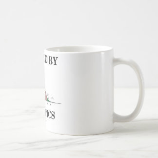 Angetrieben durch Statistiken (Notfall-Spaß) Kaffeetasse