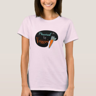 Angetrieben durch Veggies T-Shirt
