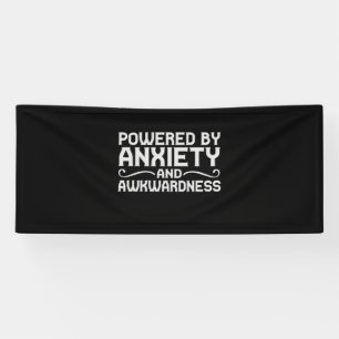 Angetrieben von Angst und Peinlichkeit Lustiger In Banner