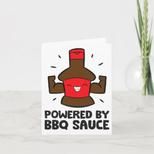Angetrieben von Bbq-Sauce Lustig von Bbq-Sauce-Lie Karte