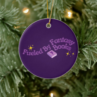 Angetrieben von Fantasy-Büchern Keramik Ornament
