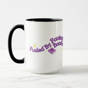 Angetrieben von Fantasy-Büchern Tasse