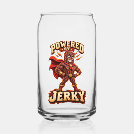 Angetrieben von Jerky Superhero Dosenglas