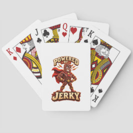 Angetrieben von Jerky Superhero Spielkarten