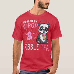 Angetrieben von K-Pop und Bubble Tea Korean Pop Mu T-Shirt