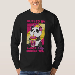 Angetrieben von K-Pop und Bubble Tea Koreanisches  T-Shirt