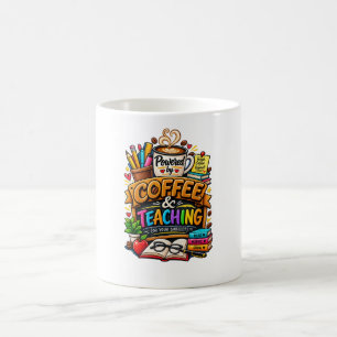 Angetrieben von Kaffee & [FACH] Kaffeetasse