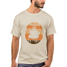 Angetrieben von Kaffee – Morgenmotivation Design