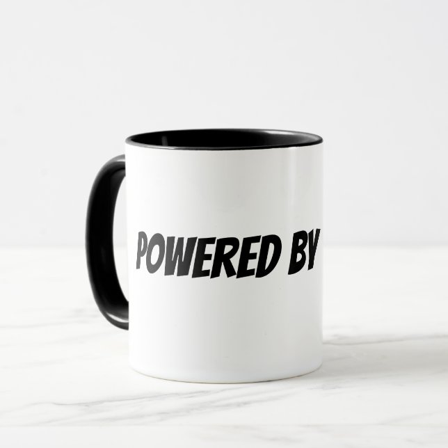 angetrieben von Kaffee Tasse (Vorderseite Links)