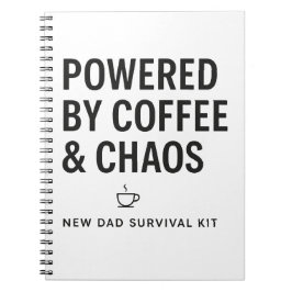 Angetrieben von Kaffee und Chaos - Das Überlebensk Notizblock