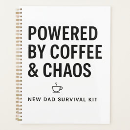Angetrieben von Kaffee und Chaos - Das Überlebensk Planer
