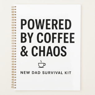 Angetrieben von Kaffee und Chaos - Das Überlebensk Planer