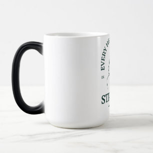 Angetrieben von Koffein & Herzschlägen Verwandlungstasse