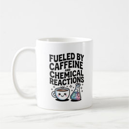 Angetrieben von Koffein und chemischen Reaktionen  Kaffeetasse