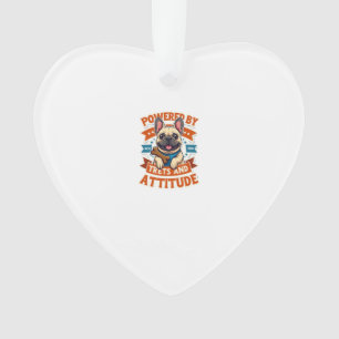 Angetrieben von Leckerlis und Haltung Französische Ornament