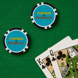 Angetrieben von Menopause 3 Pokerchips