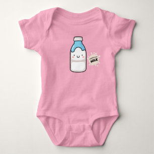 Angetrieben von Milch Baby Strampler