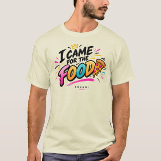 Angetrieben von Snacks – Unisex-T-Shirt für Foodie T-Shirt