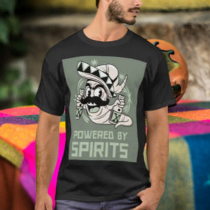 Angetrieben von Spirituosen Tequila-Wurm T-Shirt