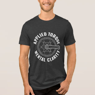 Angewandtes Drehmoment Geistige Klarheit, Lustiges Tri-Blend Shirt